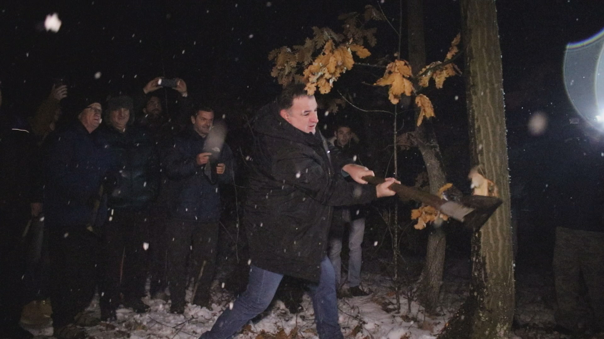 Бадњак из шуме код Парменца чуваће чачански крај