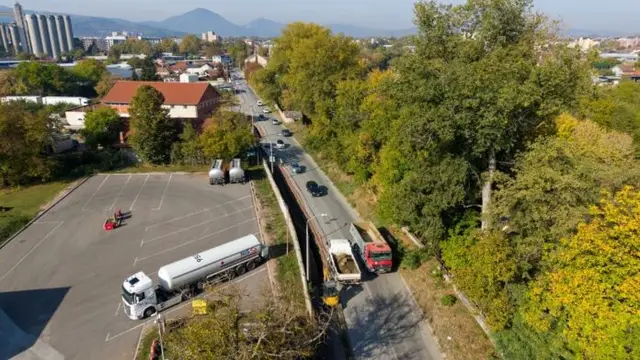 Rekonstruiše se ulica Nikole Tesle / foto: Grad Čačak
