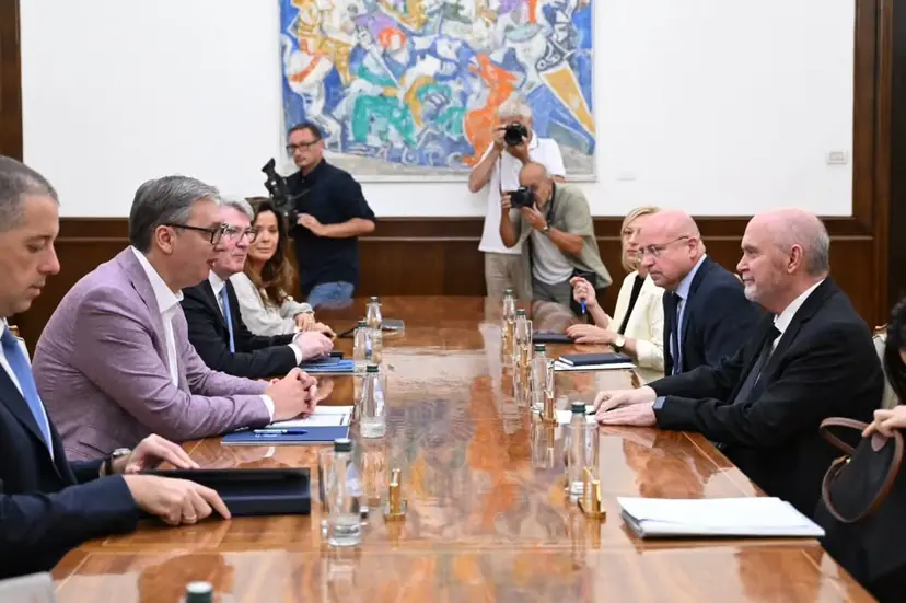 Vučić sa generalnim sekretarom OEBS-a o bezbednosnim izazovima i reformama
