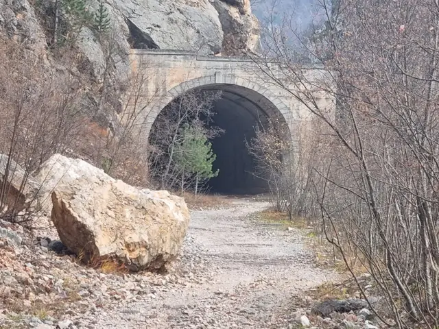 Tunel u kom je sniman kultni srpski film, foto: RINA