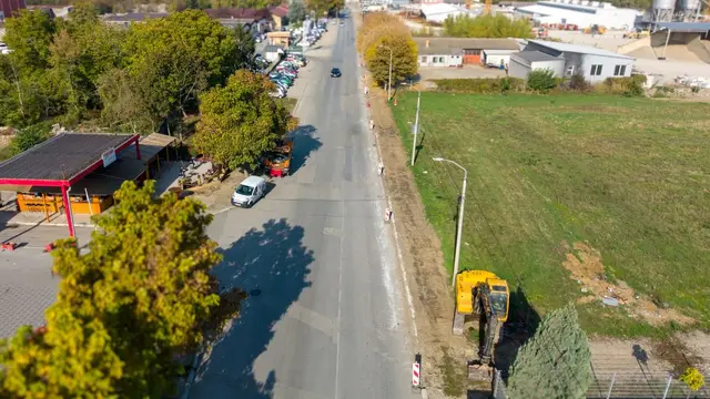 Rekonstruiše se ulica Nikole Tesle / foto: Grad Čačak