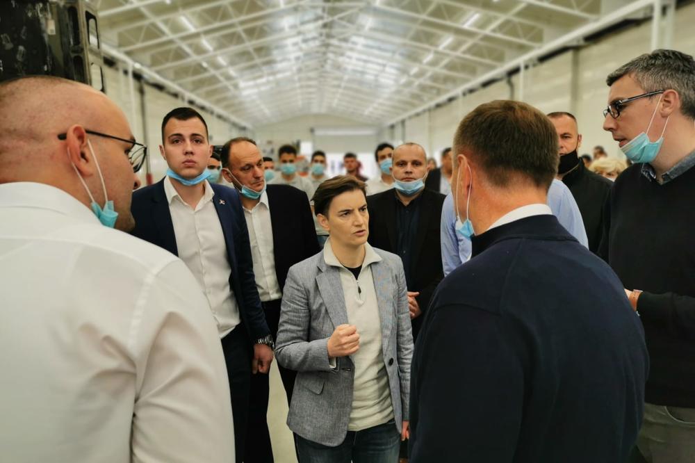 Pratite UŽIVO: Obići će posrnulog giganta, privatnu kompaniju i rekonstruisanu Tehničku školu: Premijerka Brnabić danas u poseti opštini Požega