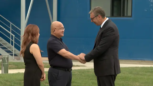 Vučić u Šapcu/ Foto: RINA