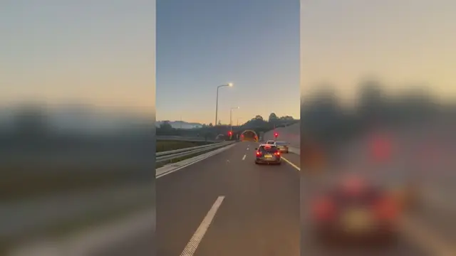 Vozač vozio automobil u kontra smeru kod tunela Laz/ Foto: RINA