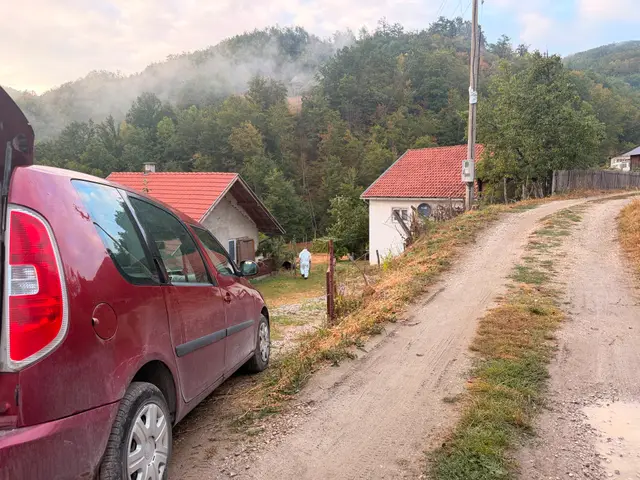 Mesto zločina u selu Opaljenik / foto: RINA