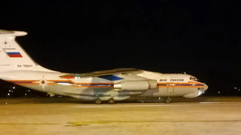 Ruski protivpožarni avion Iljušin sleteo u Niš, od sutra angažovan u Deliblatskoj peščari (FOTO)(VIDEO)