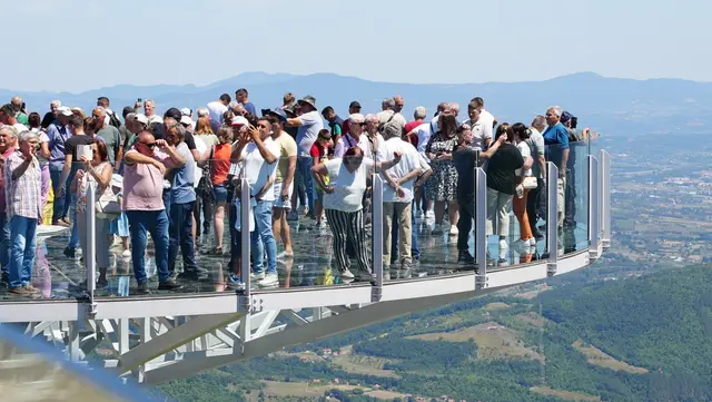 Vučić na Kablaru – otvaranje vidikovca – Foto: Jovan Nikolić/RINA