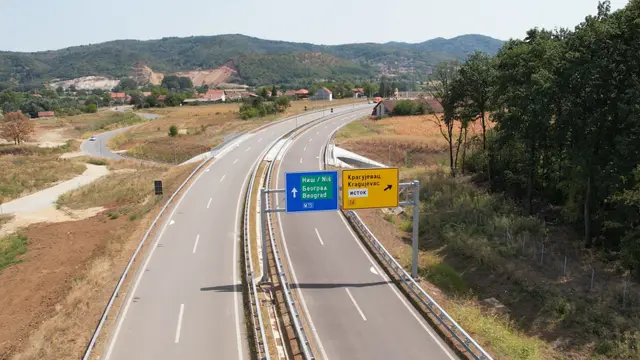 Severna obilaznica oko Kragujevca / foto: RINA