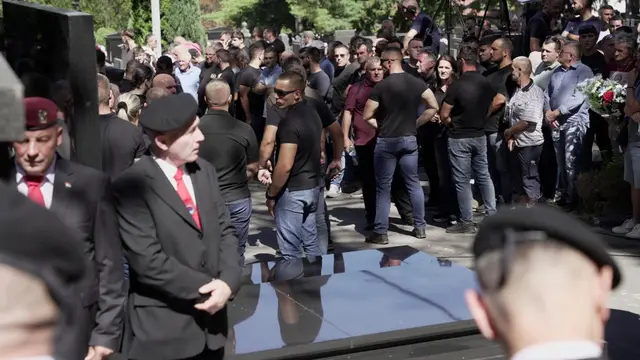 Ratko Mladić sahranjen na Topčiderskom groblju / foto: RINA