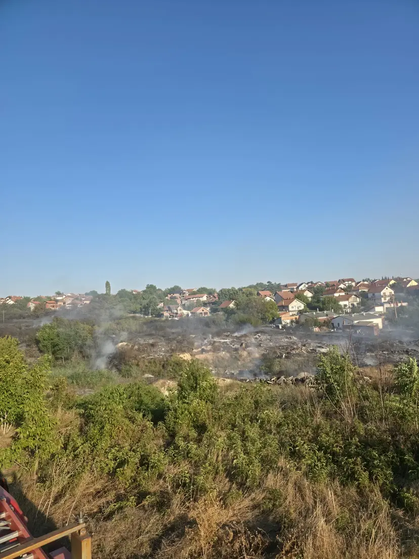 Vatrogasci obuzdali vatrenu stihiju u Smederevskoj Palanci: Požar lokalizovan, ekipe i dalje u pripravnosti (FOTO)