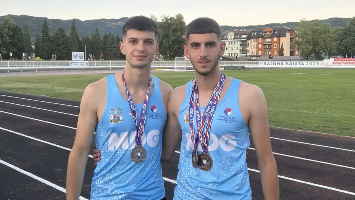 Prijepoljski atletičari osvojili prve medalje na 61. MOSI