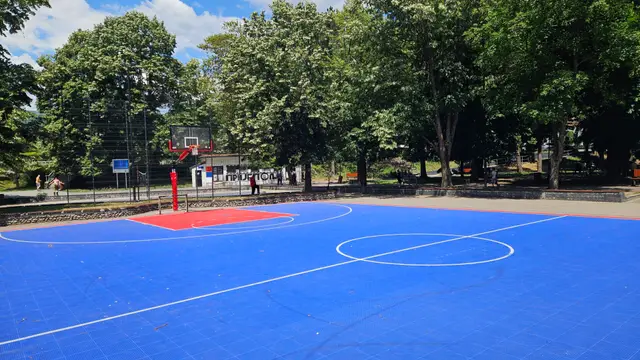 Park u Prijepolju gde je došlo do nezgode, foto: RINA