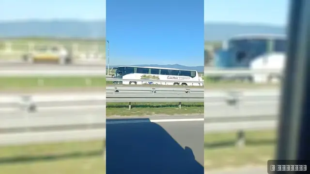 Autobus sleteo kod Ćićevca/ Foto: RINA