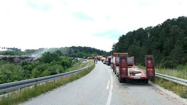 Na ivici incidenta kod deponije Goveđak, foto: RINA