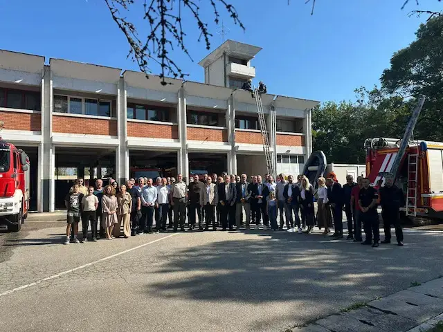 Vatrogasci u Čačku prolsavili svoj dan / foto: RINA