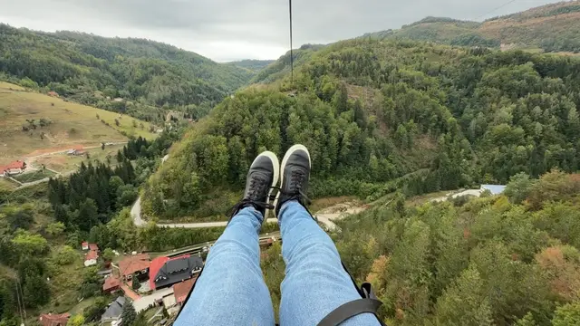 Najduži Zip line u regionu nalazi se na Zlatiboru / foto: RINA
