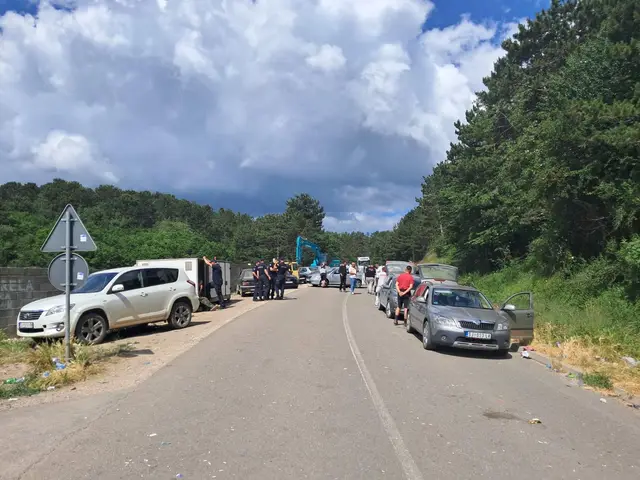 Blokada deponije Govedjak/ Foto: RINA