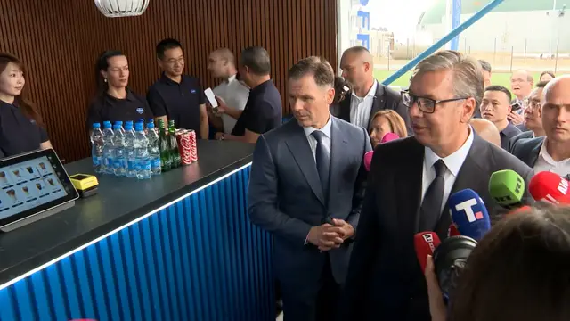Vučić u Šapcu/ Foto: RINA