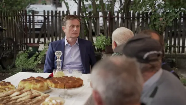 Darko Glišić domaćinski dočekan u selu Mrčajevci / foto: RINA