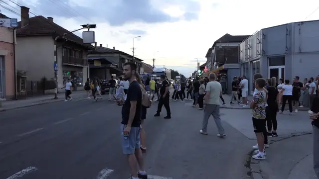 Protest meštana u Mrčajevcima / foto: RINA
