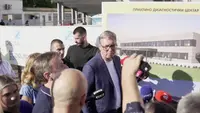 Preko Ibra novi most i dva bazena - investicije vredne preko 20 miliona eura: Vučić posetio Kraljevo - dočekalo ga na stotine građana uz čuveno “Aco Srbine” (FOTO)