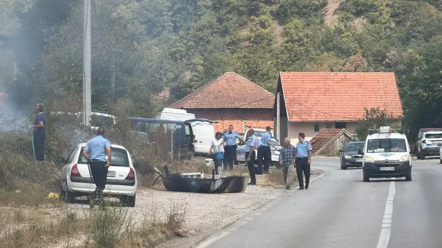 Veliki požar kod Foče / foto: RINA