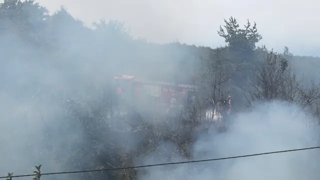 Veliki požar kod Foče / foto: RINA
